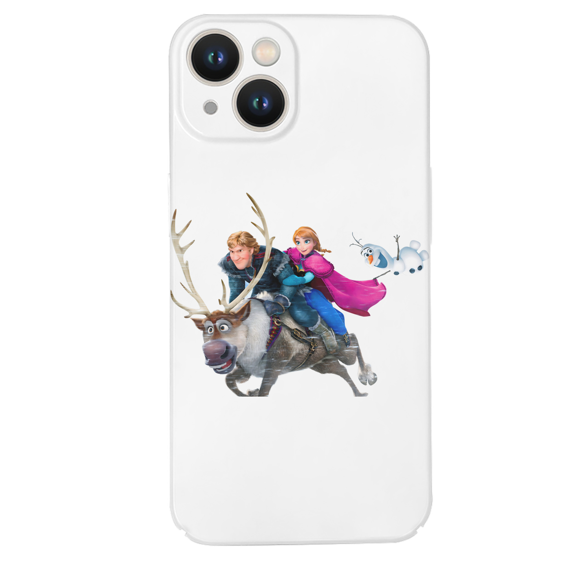 （画像用） アナと雪の女王 アンナ エルサ Frozen Anna Elsa 【iPhone 14シリーズ対応】ハードケース